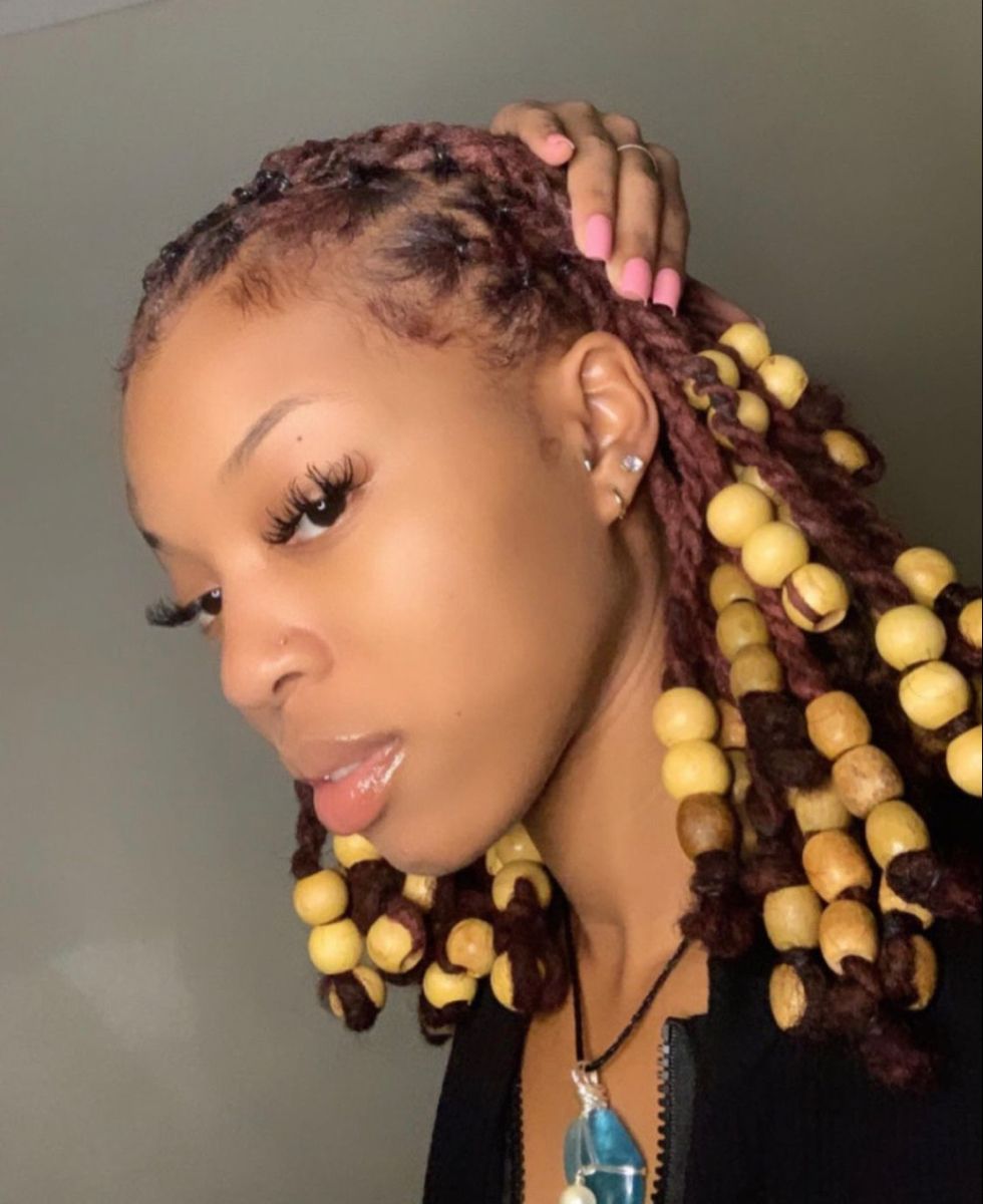 Braided Crown with Beads