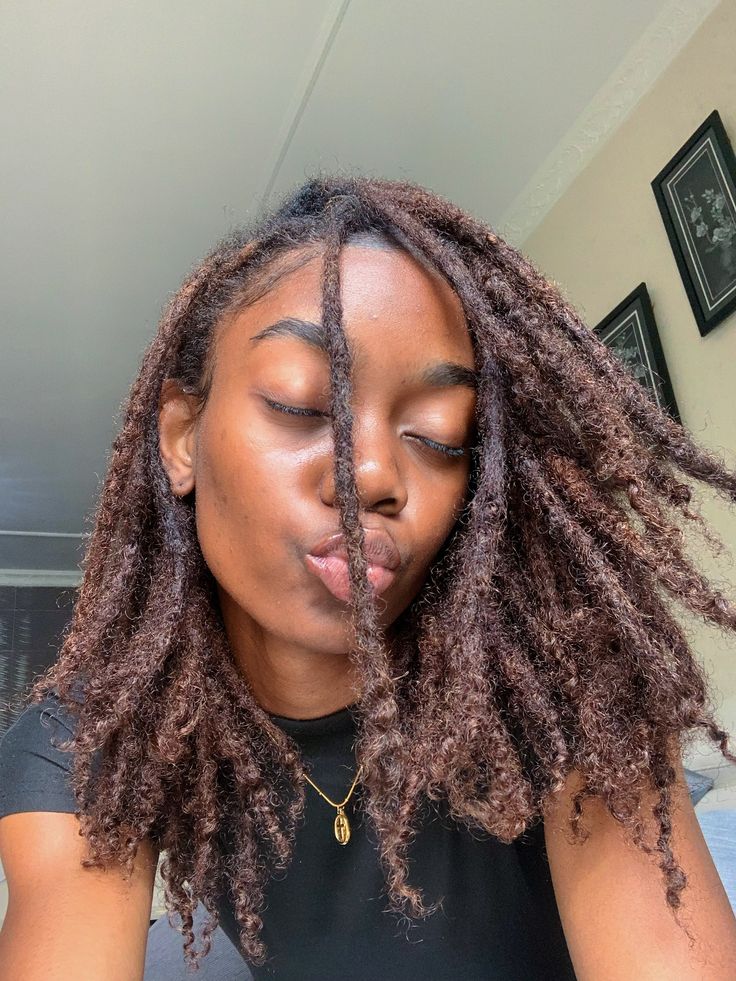 Chocolate Brown locs