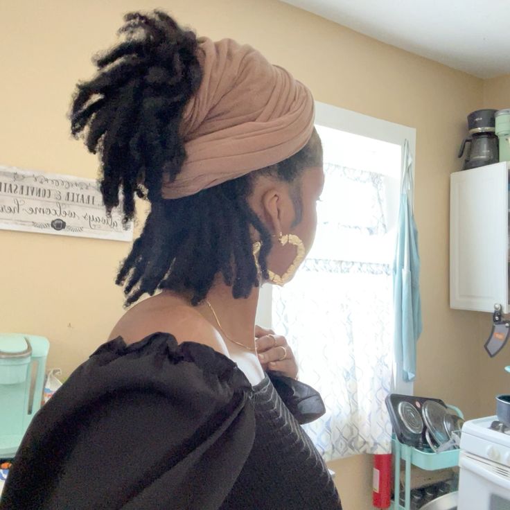 Head Wraps with Locs