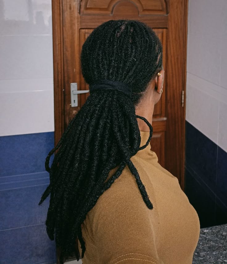 Neat Low Ponytail