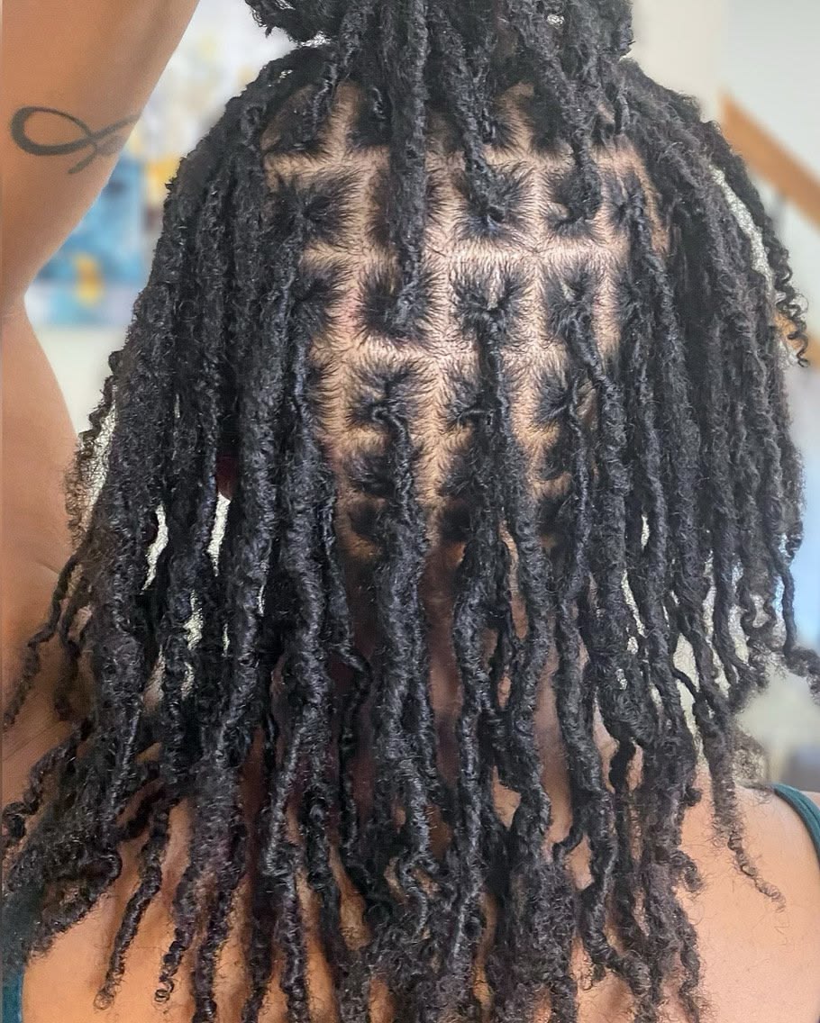 Two Strand Twist Locs With Extensions