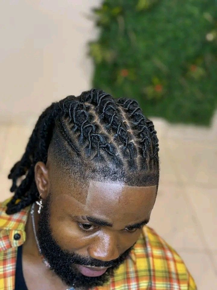 Zigzag locs