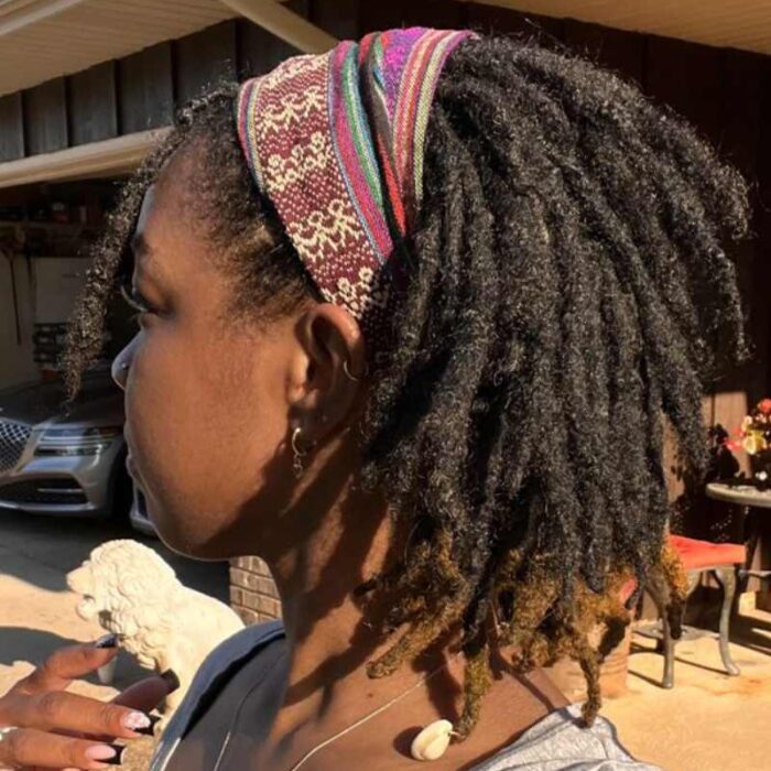 girl on locs