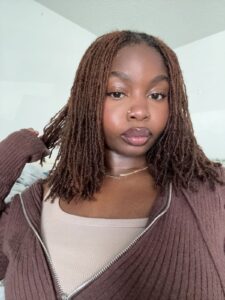 girl on locs
