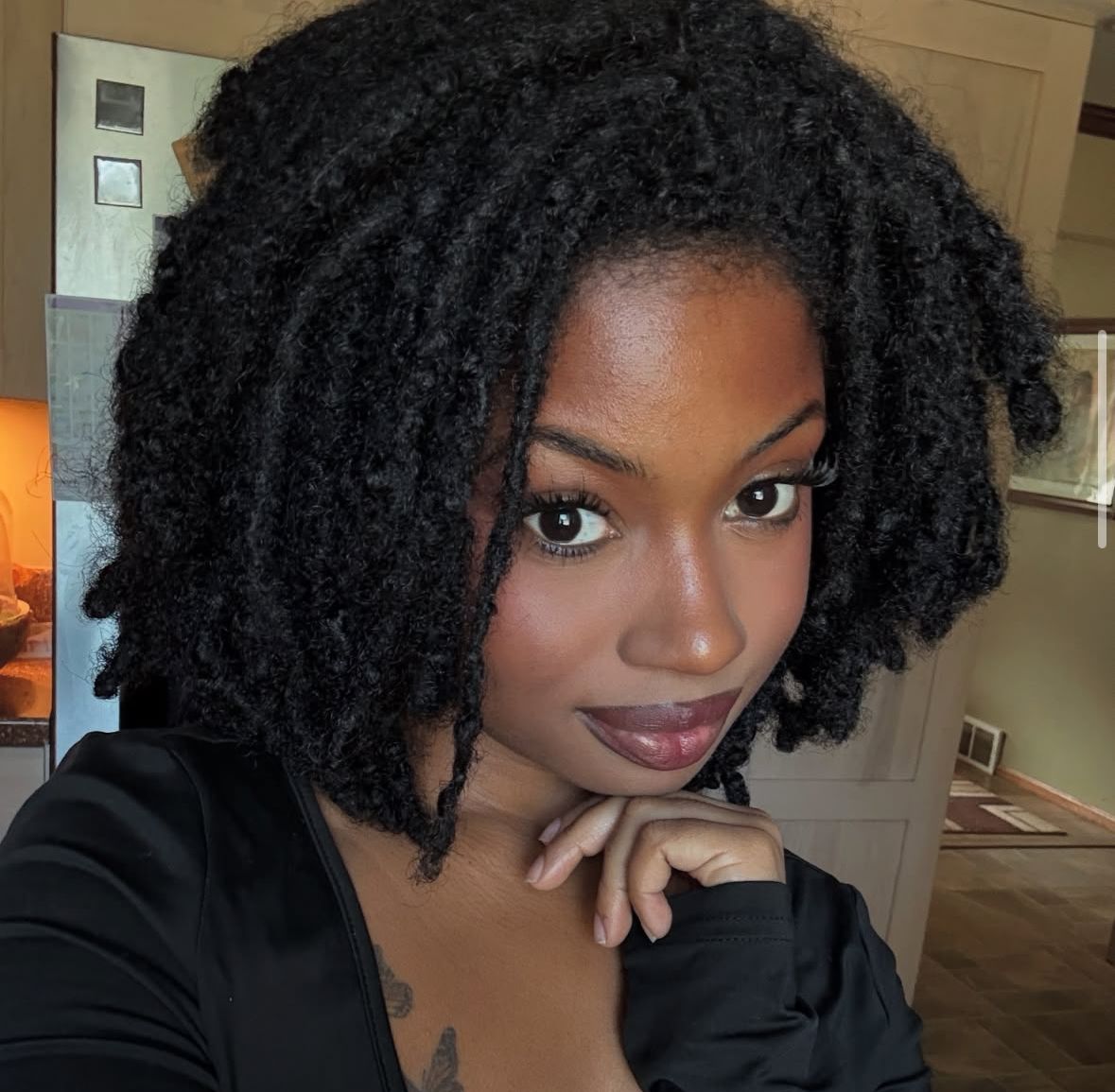 girl on locs