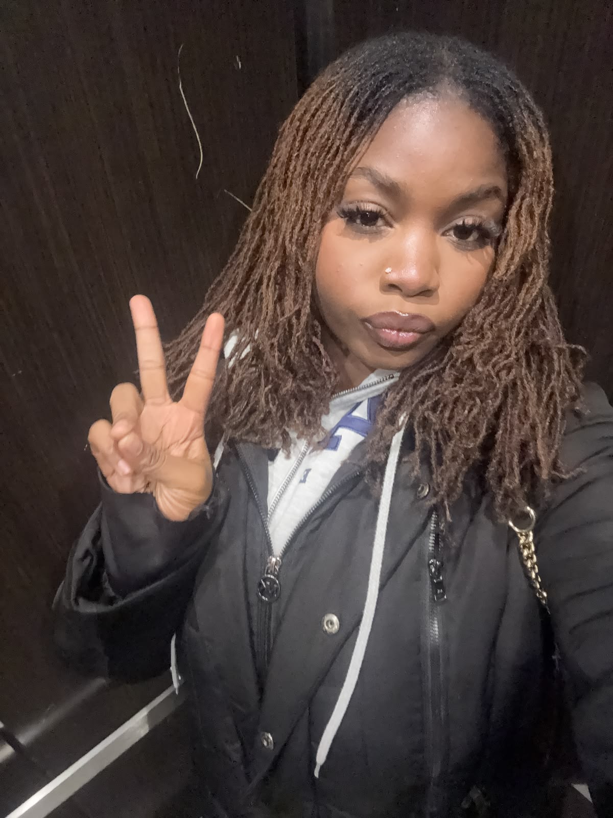 girl on locs