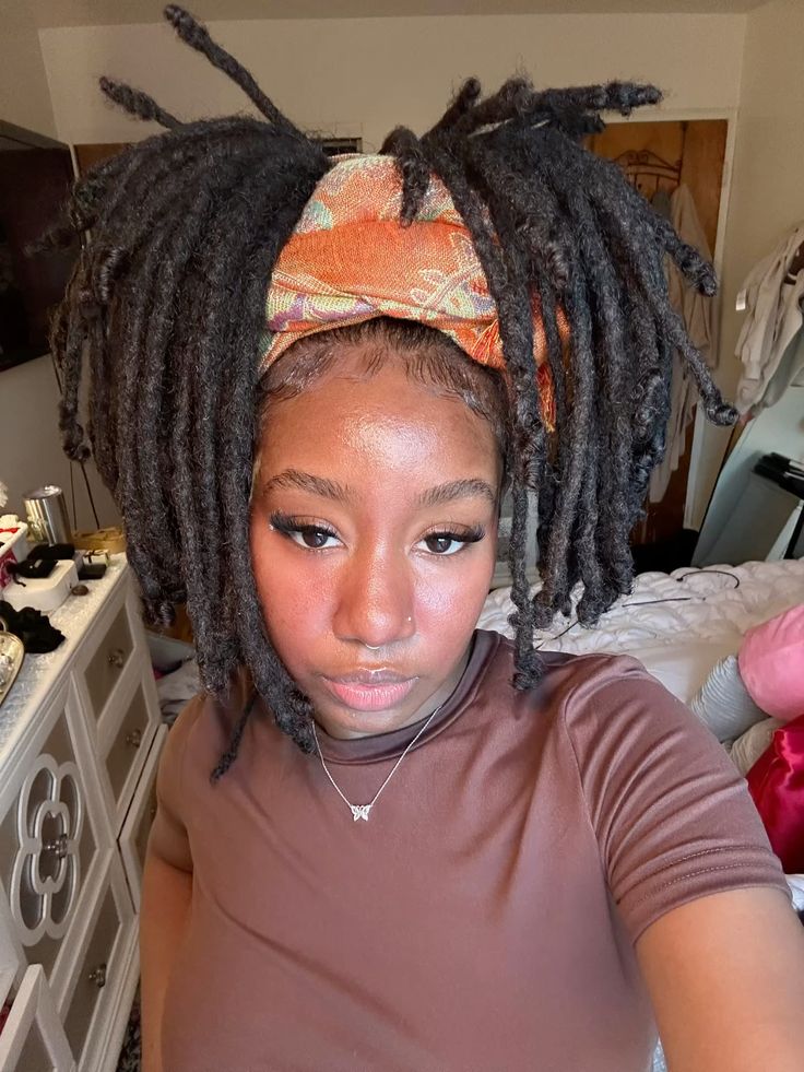 head wraps on freeform locs