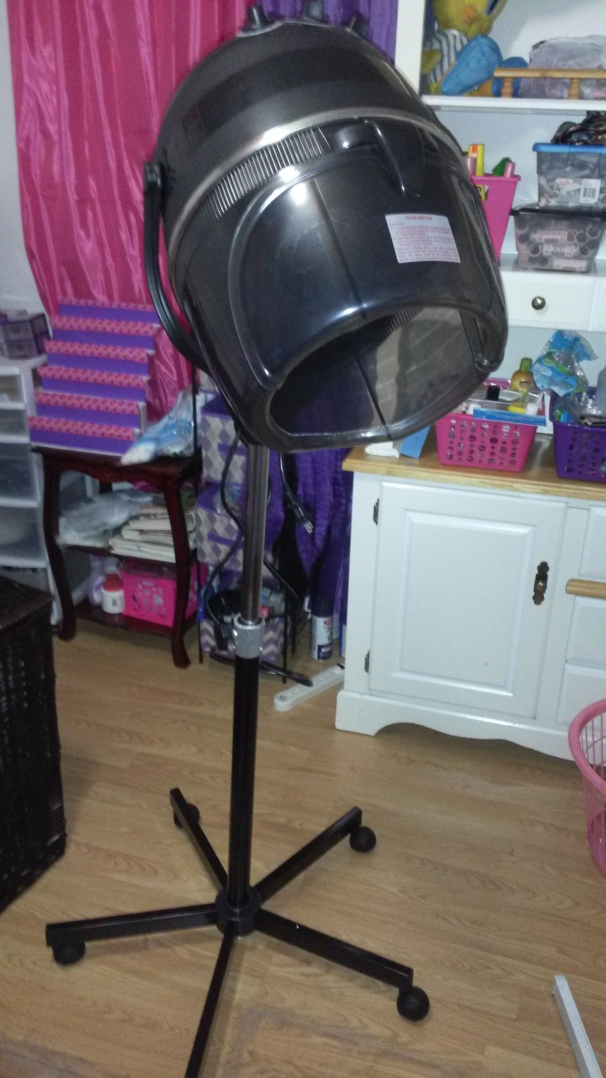 hooded dryer