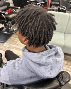 girl on locs