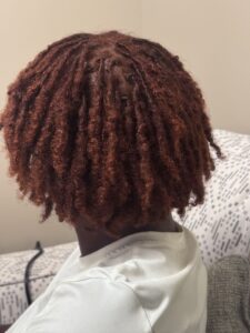 girl on locs