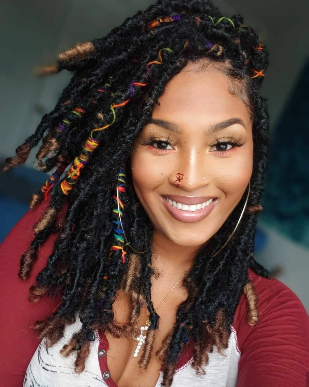 girl on locs