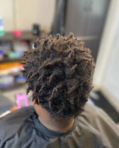 girl on locs