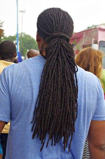 low ponytail