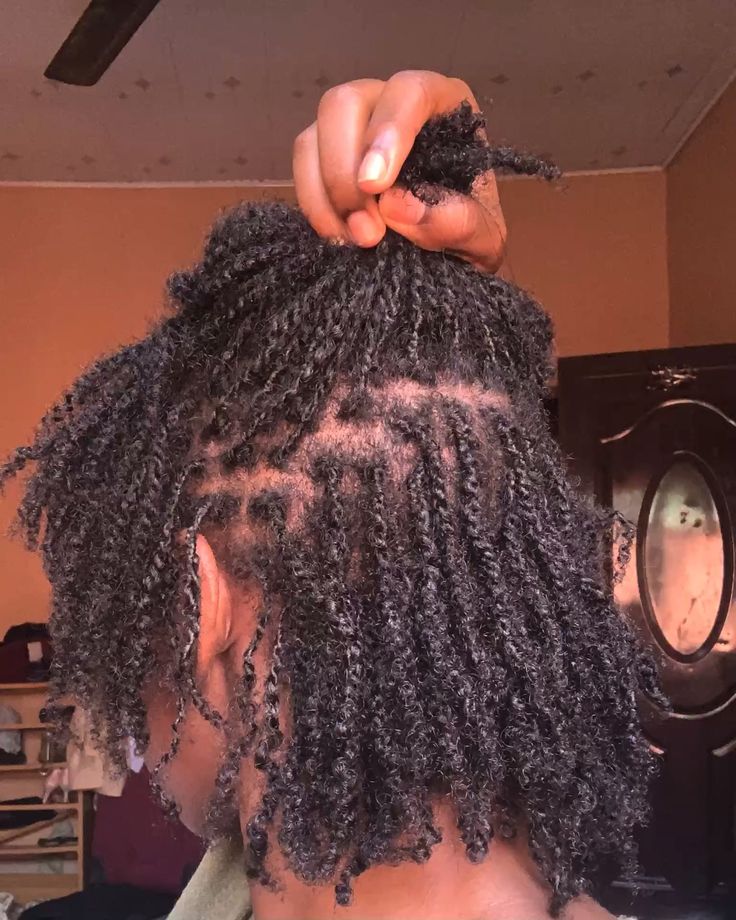 one month locs