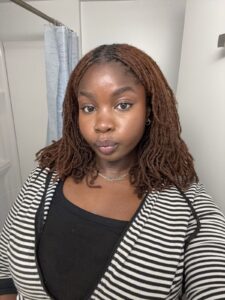 girl on locs