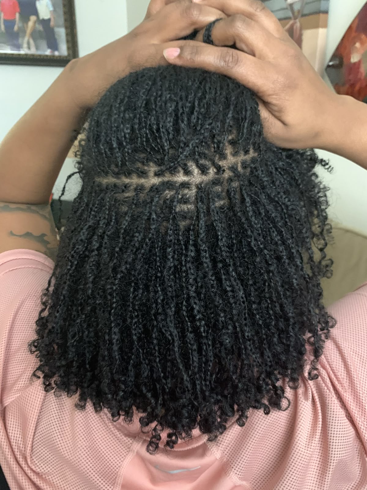 girl on locs