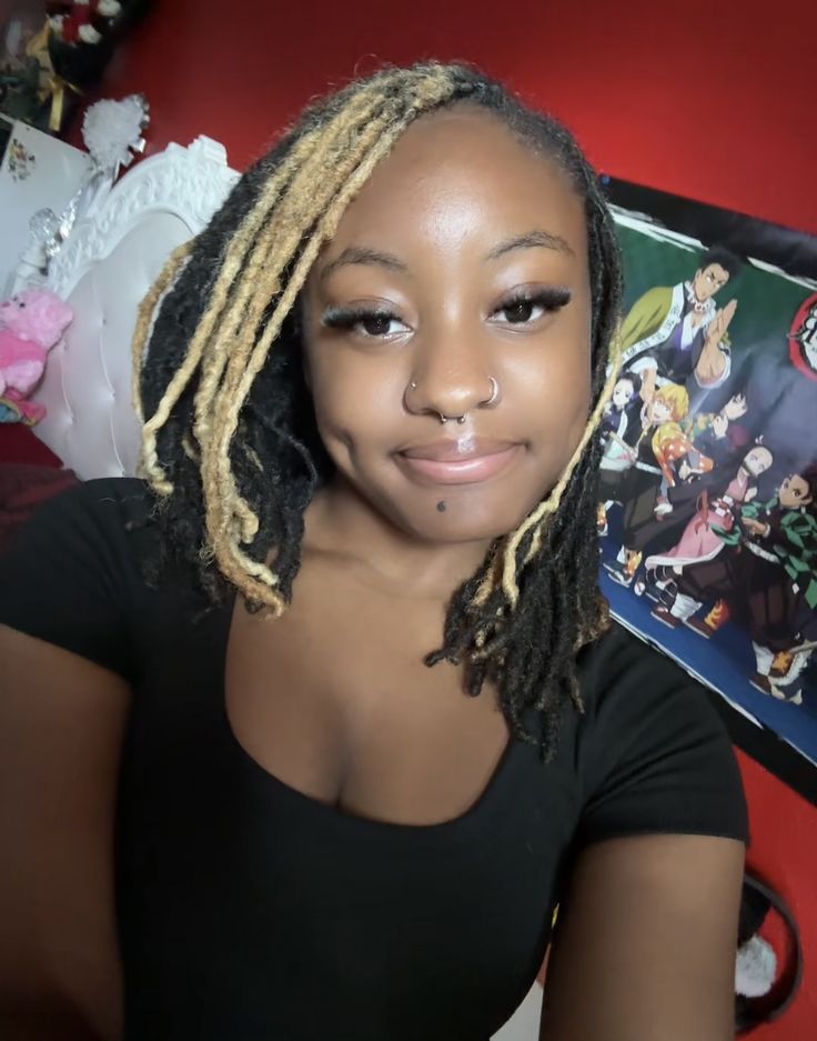 girl on locs