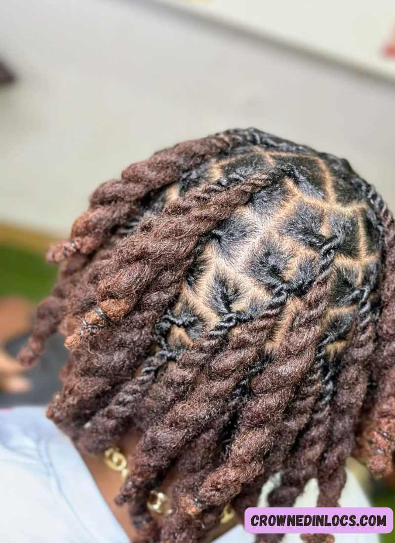 Two strand locs