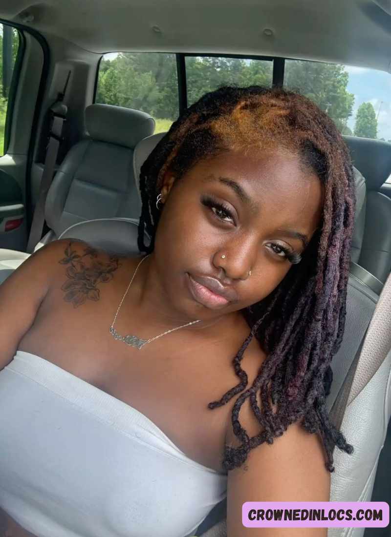 girl on locs