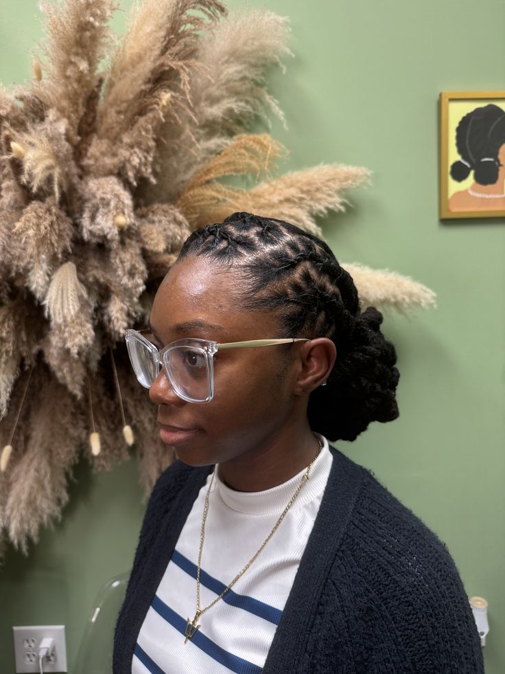 Flat Twist Updo