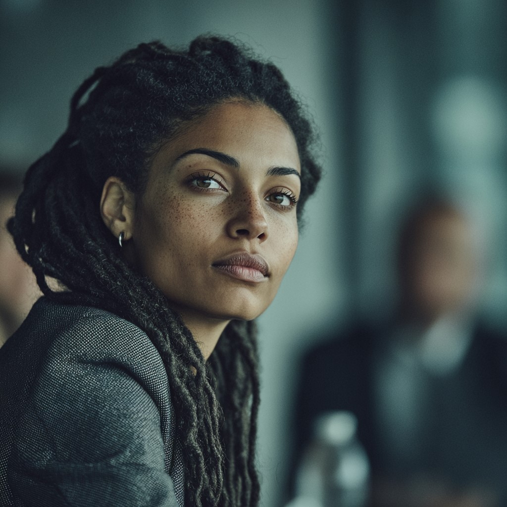 girl on locs