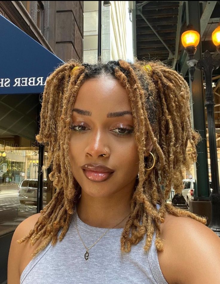 girl on locs