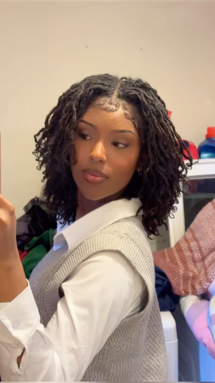 girl on locs