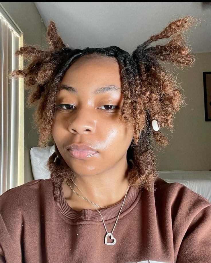 girl on locs
