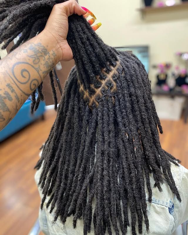 Locs with extensions