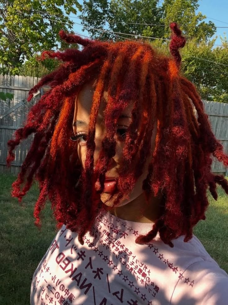 Red locs