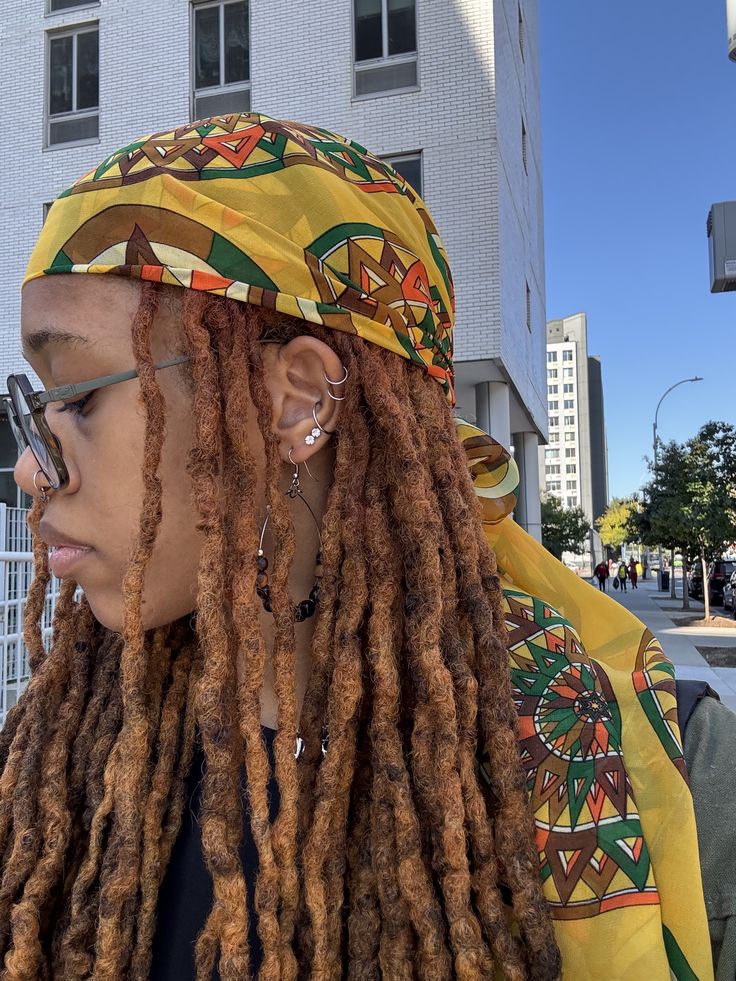 A loc wearer.