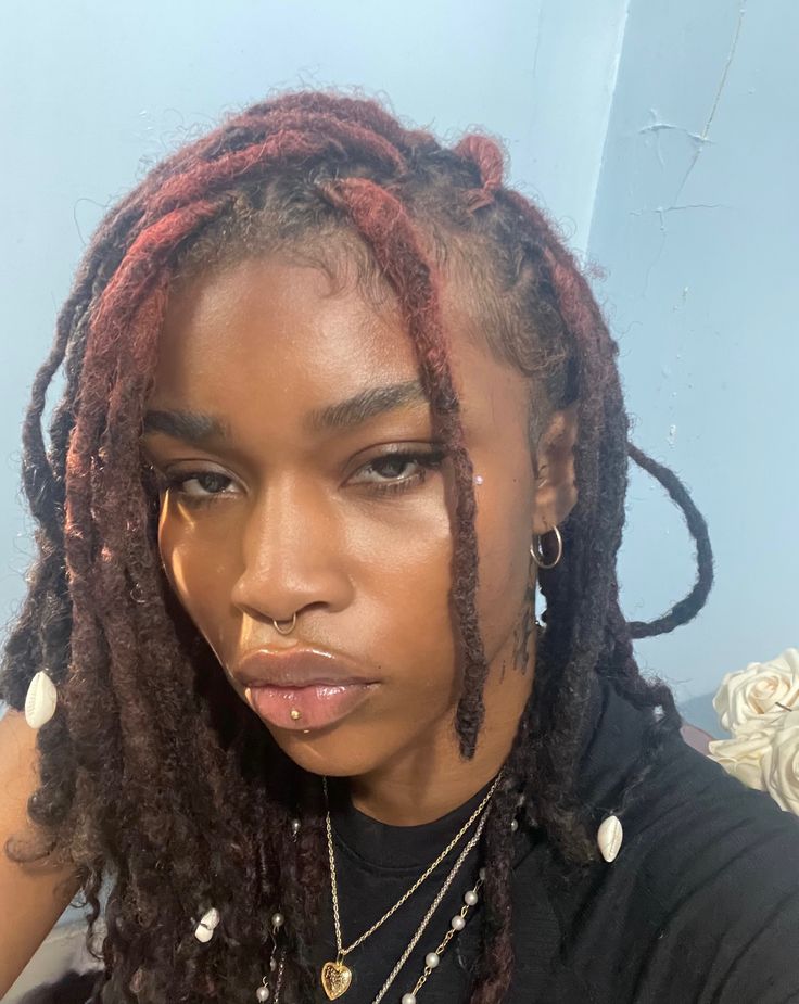 girl on locs