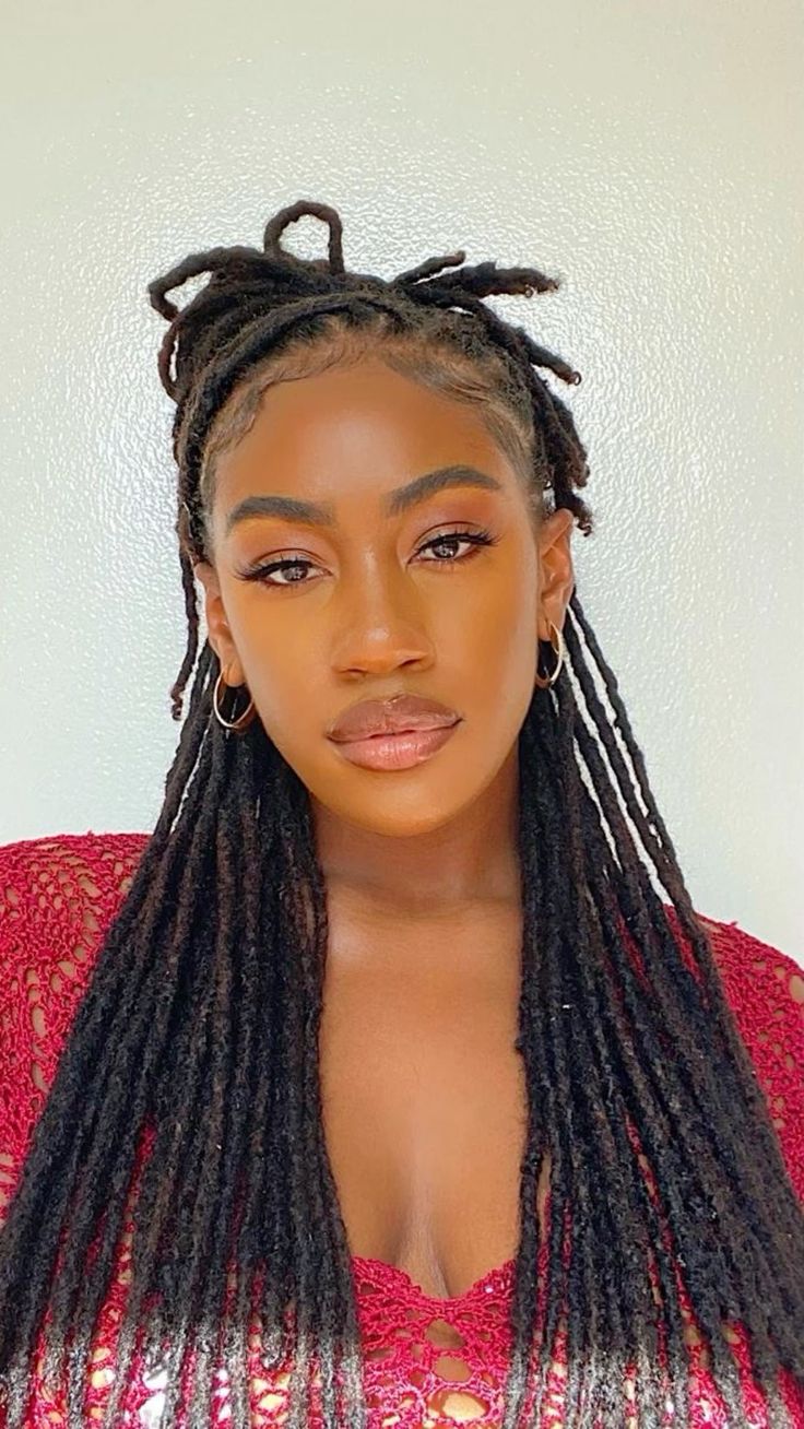 girl on locs