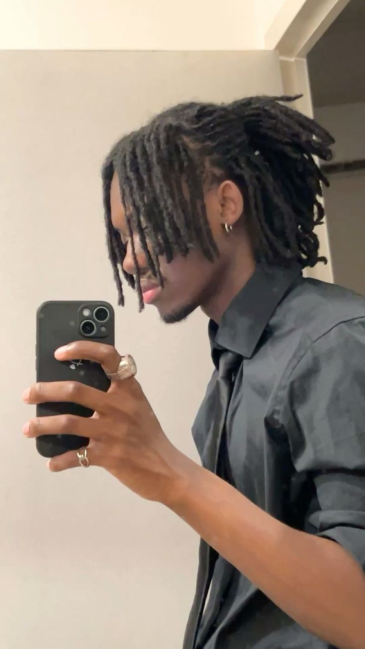 A man with locs 