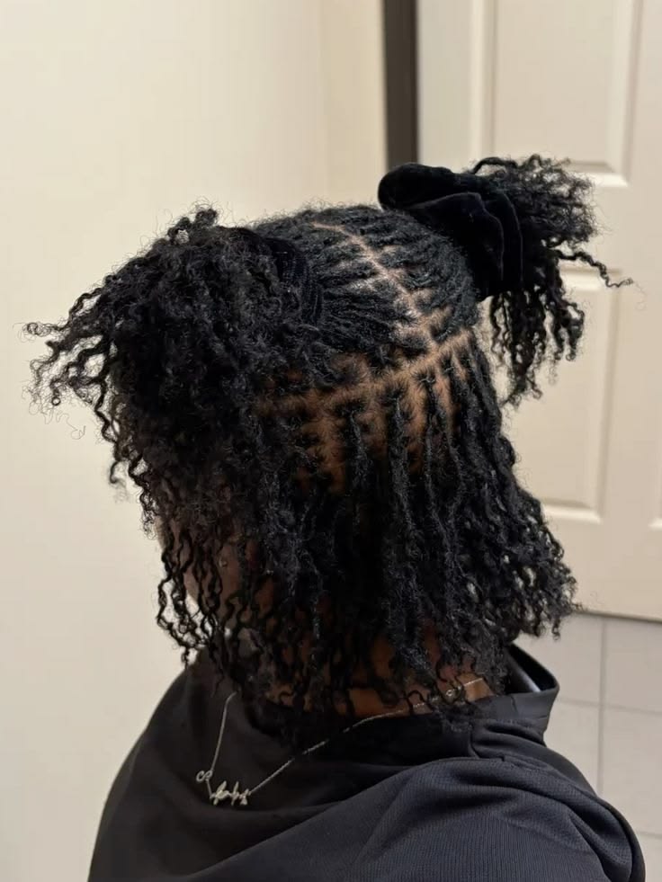 back of locs