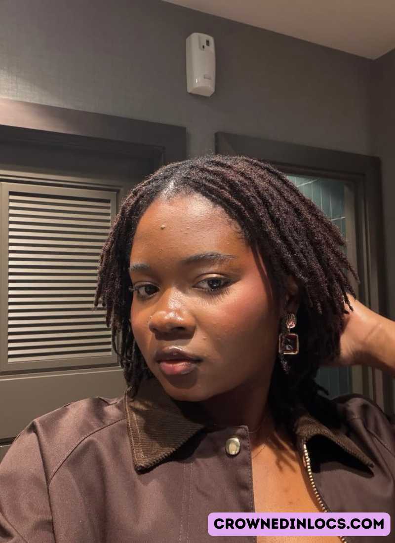 girl on locs