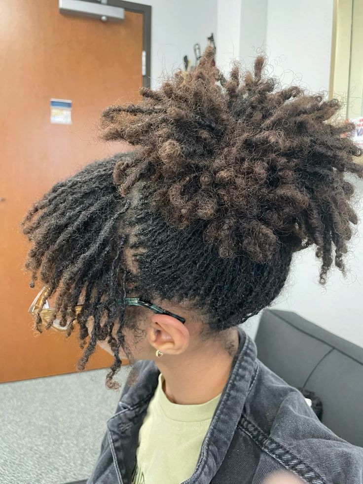 girl on locs