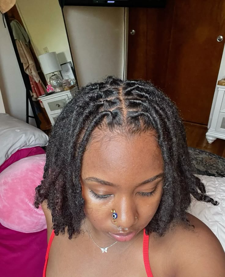 girl on locs