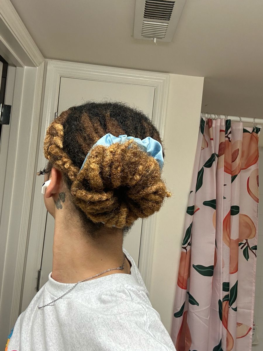 satin scrunchie