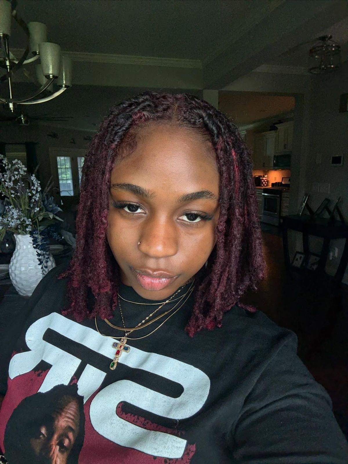 Colored Loc Bob