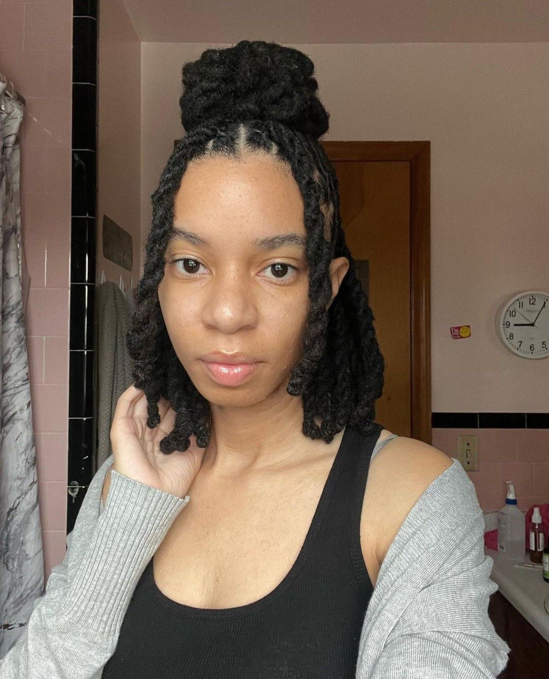 Half-Up Loc Bob