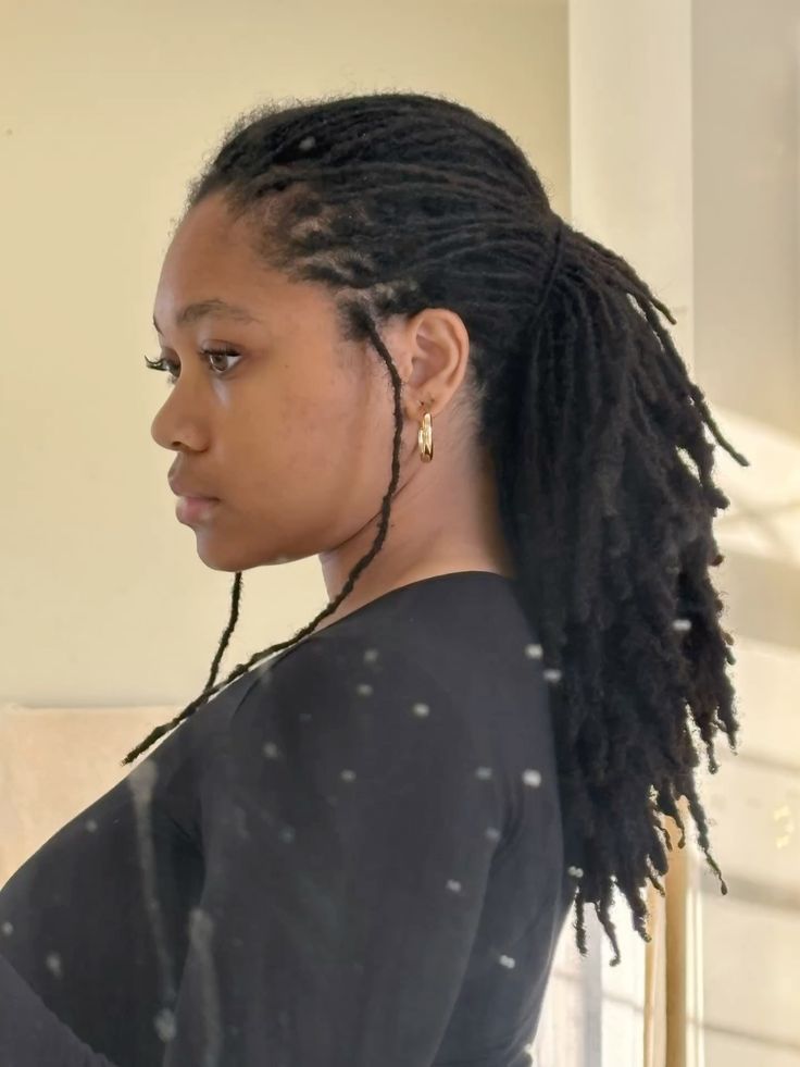 Loose Ponytail