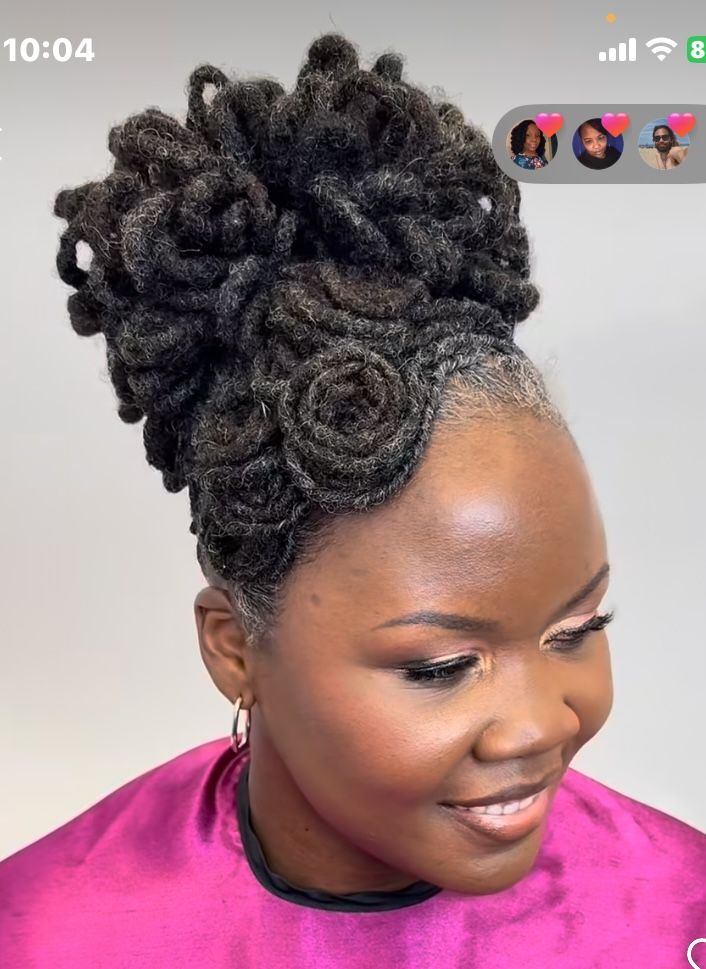 Rolled and Pinned Updo